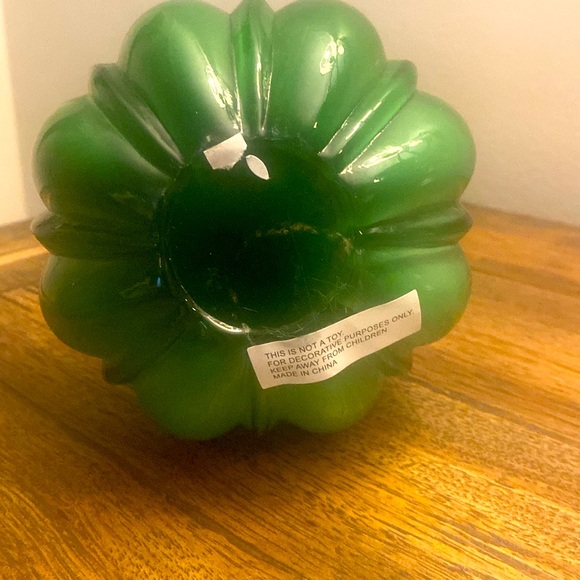 Handblown Glass Pumpkin New - Picture 5 of 9